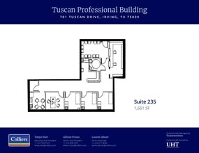 701 Tuscan Dr, Irving, TX for lease Floor Plan- Image 1 of 1