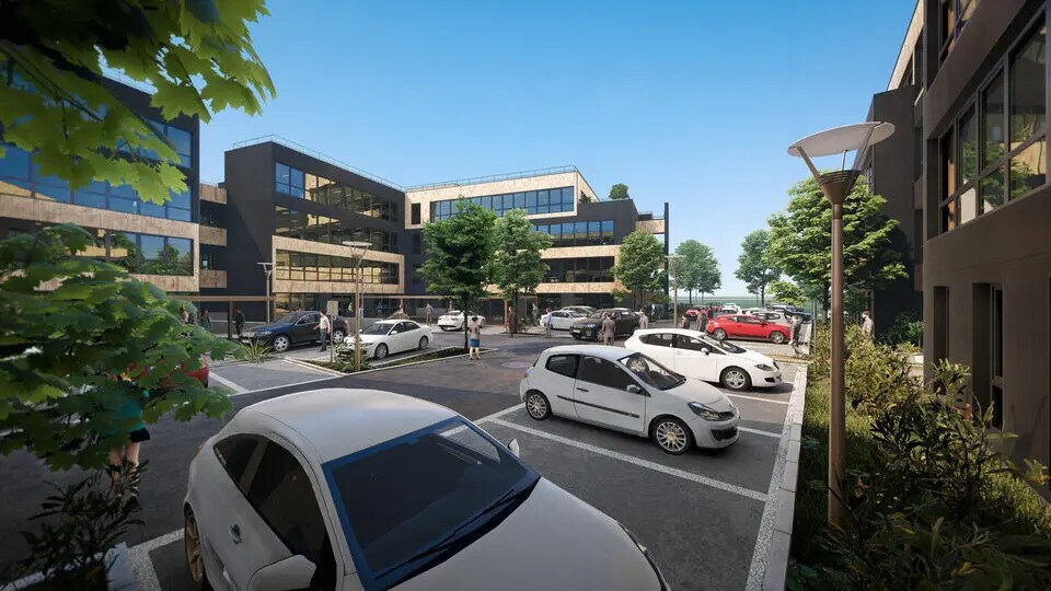 Bureau dans Schiltigheim à louer - Photo du bâtiment - Image 2 de 12