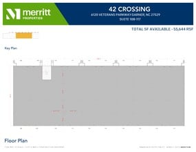 6100 NC Highway 42 W, Garner, NC à louer Plan de site- Image 2 de 2