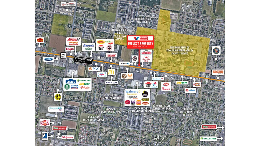 1715 W University Dr, Edinburg, TX for sale - Building Photo - Image 3 of 8