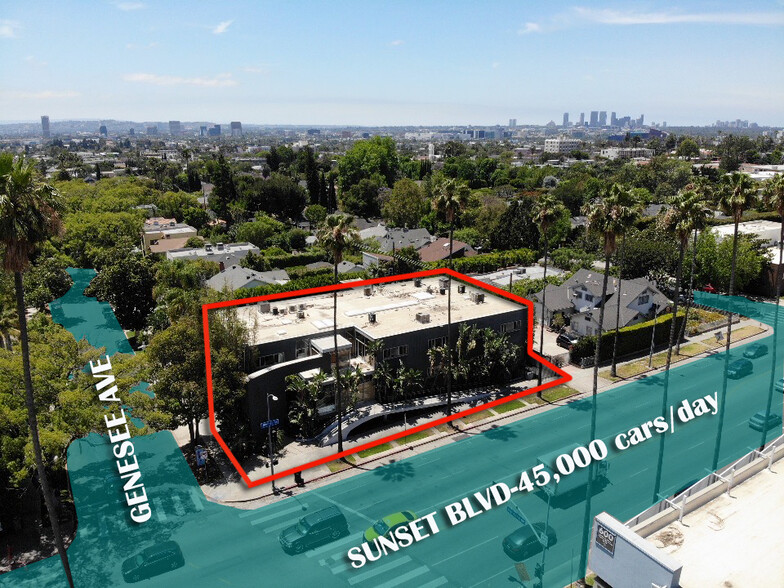 7750 W Sunset Blvd, Los Angeles, CA à vendre - Photo du bâtiment - Image 1 de 1