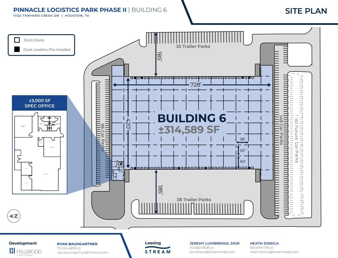 Breen Dr, Houston, TX à louer Plan de site- Image 1 de 4