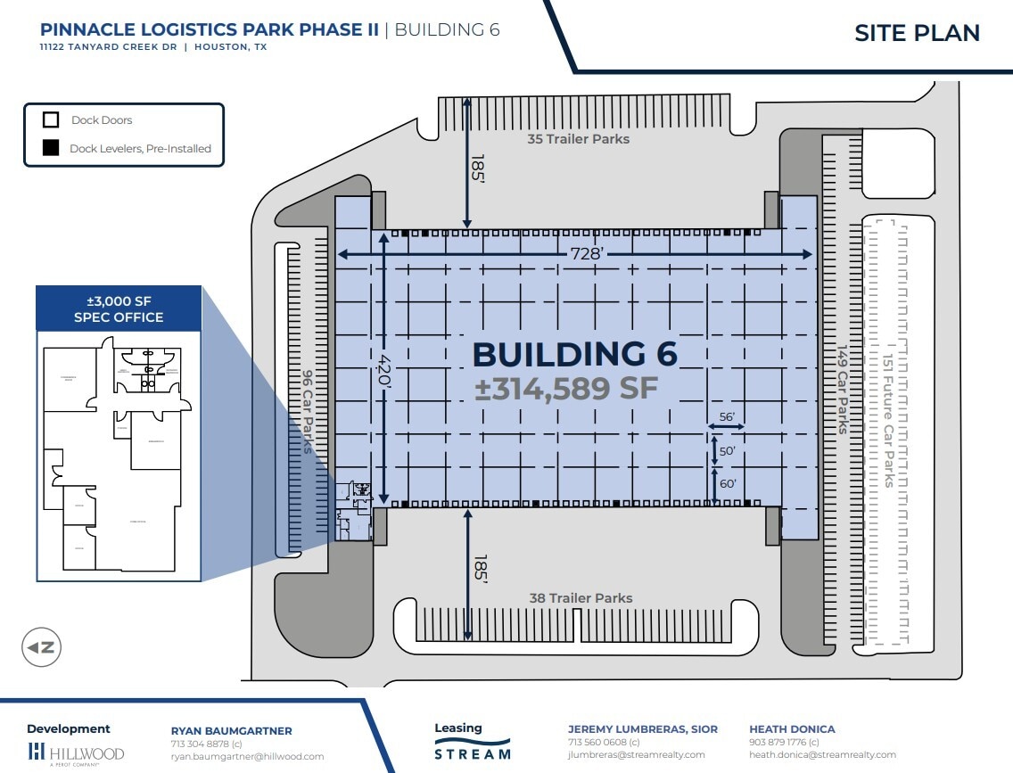Breen Dr, Houston, TX for lease Site Plan- Image 1 of 4