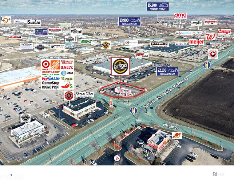 1586 W Lane Rd, Machesney Park, IL à vendre - Photo du bâtiment - Image 3 de 7