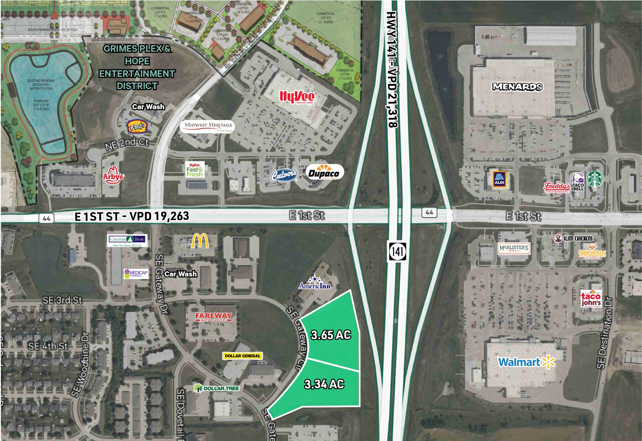 351 SE Gateway Cir, Grimes, IA à vendre Photo du bâtiment- Image 1 de 4