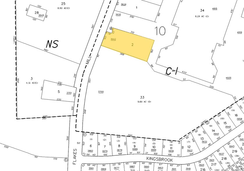 4919 Flat Shoals Pky, Decatur, GA à louer - Plan cadastral - Image 1 de 1