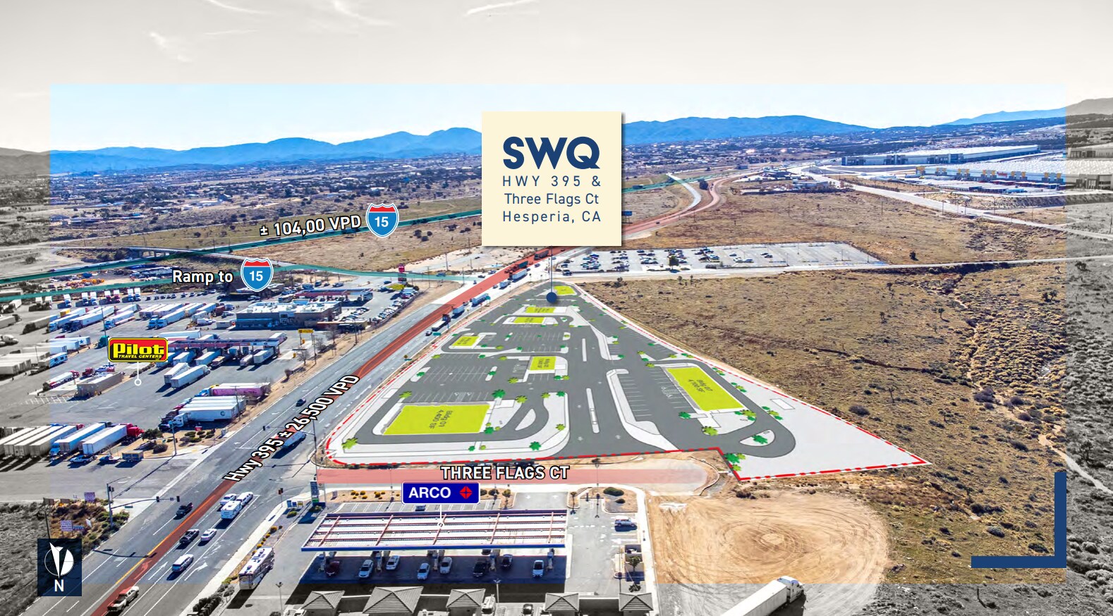 US-395, Hesperia, CA for lease Primary Photo- Image 1 of 2