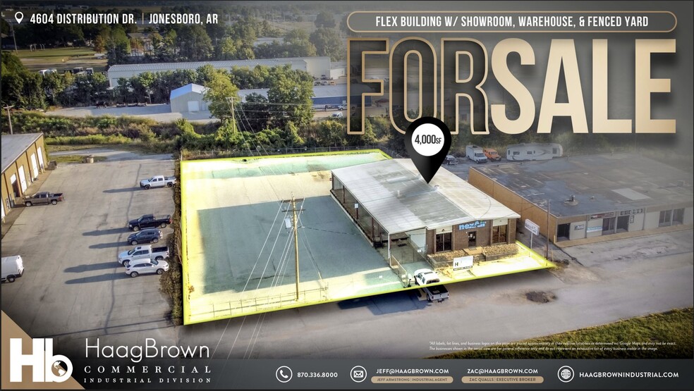 4604 Distribution Dr, Jonesboro, AR for sale - Building Photo - Image 1 of 8