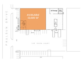 1014-1020 Paulsun St, San Antonio, TX à louer Plan d  tage- Image 1 de 1