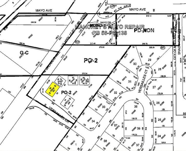531 Versailles Dr, Maitland, FL for sale - Plat Map - Image 3 of 5