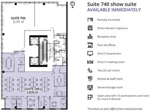 510 Seymour St, Vancouver, BC à louer Plan d’étage- Image 1 de 10