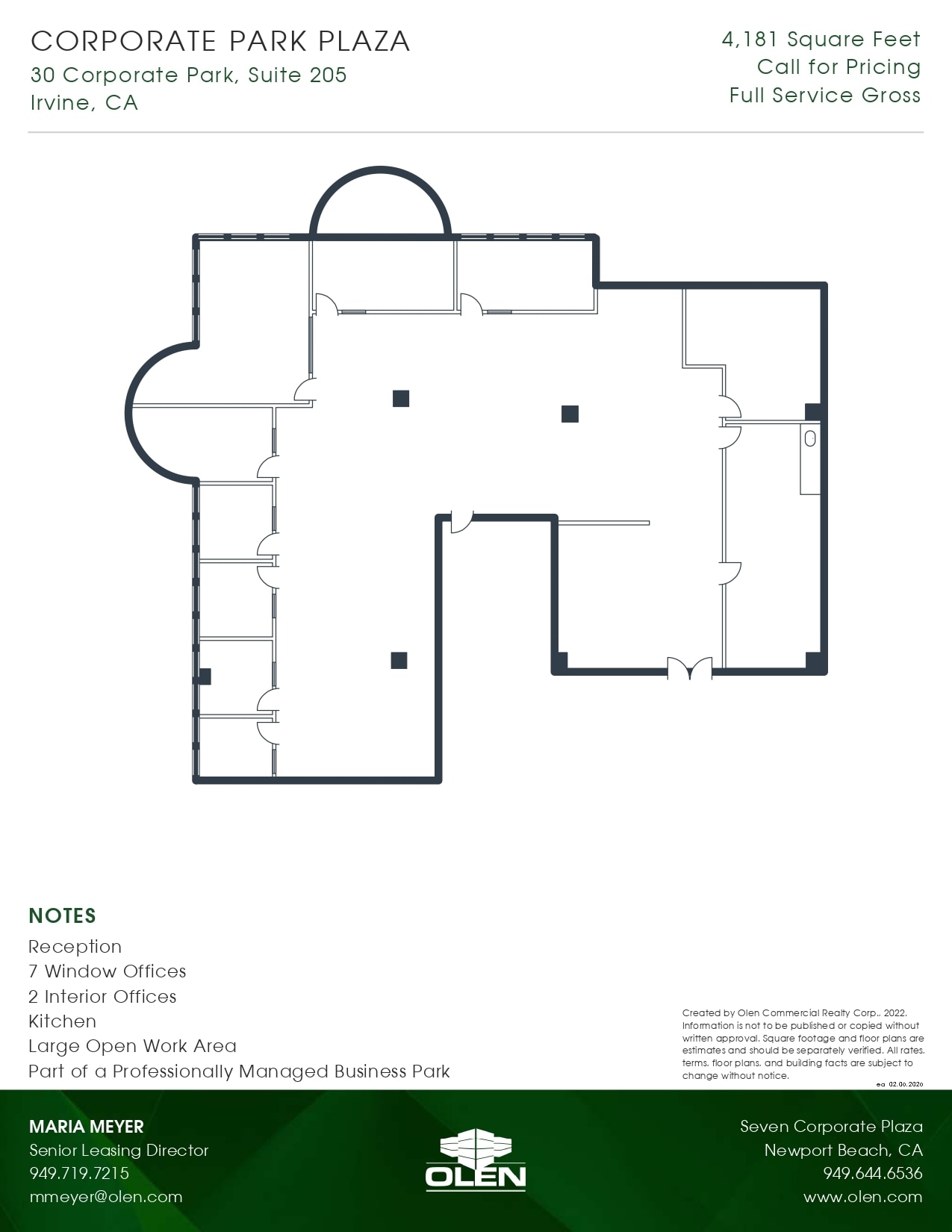 30 Corporate Park, Irvine, CA for lease Floor Plan- Image 1 of 1
