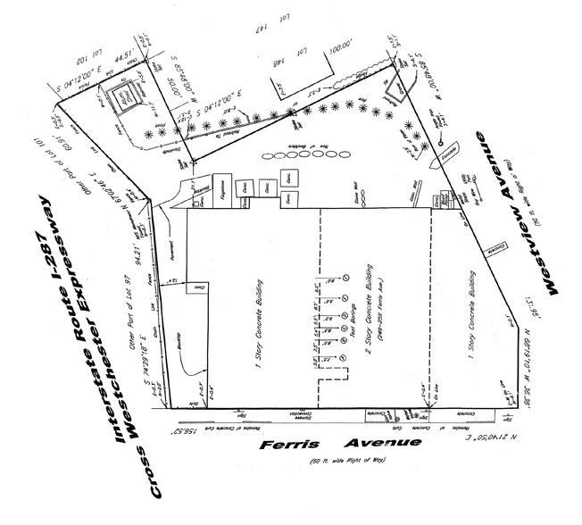249-259 Ferris ave, White Plains, NY for sale - Plat Map - Image 2 of 4