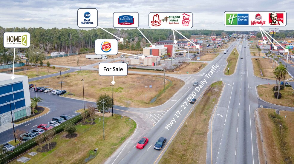 4720 S Hwy 17, Richmond Hill, GA à vendre - Photo du bâtiment - Image 2 de 4