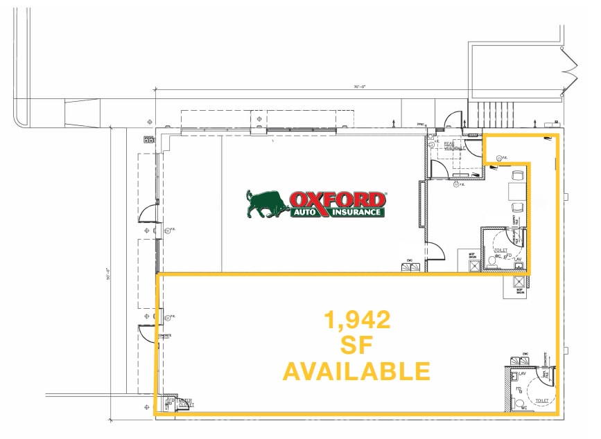 6725 N Clark St, Chicago, IL for lease Floor Plan- Image 1 of 1