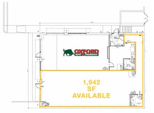 6725 N Clark St, Chicago, IL for lease Floor Plan- Image 1 of 1