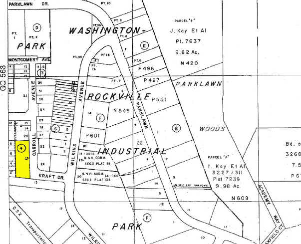 12300 Carroll Ave, Rockville, MD à louer - Plan cadastral - Image 2 de 7