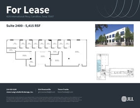 6100 W Plano Pky, Plano, TX à louer Plan d’étage- Image 1 de 1