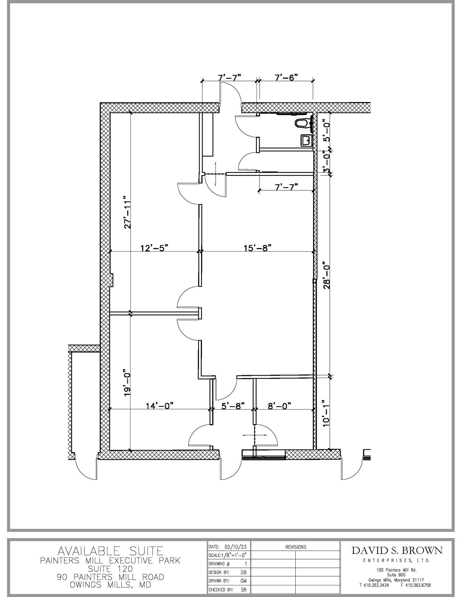 90 Painters Mill Rd, Owings Mills, MD for lease Floor Plan- Image 1 of 1