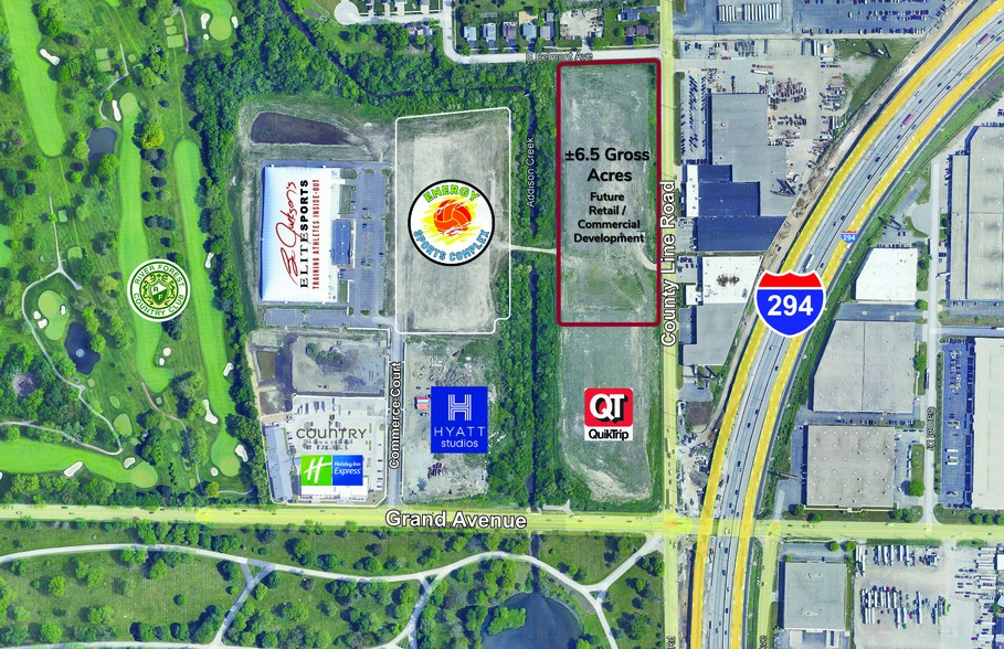 Grand Ave & County Line Rd, Bensenville, IL for sale - Building Photo - Image 1 of 1