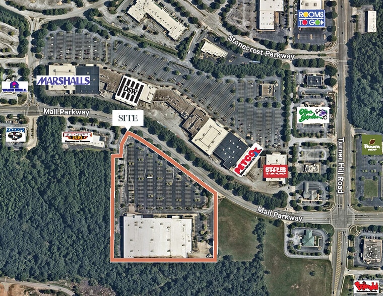 8109 Mall Pky, Lithonia, GA à vendre - Aérien - Image 1 de 4