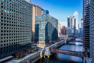 10 S Riverside Plz, Chicago, IL - Aérien Vue de la carte