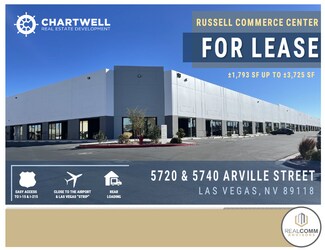 Plus de détails pour 5720 Arville St, Las Vegas, NV - Bureau, Industriel à louer