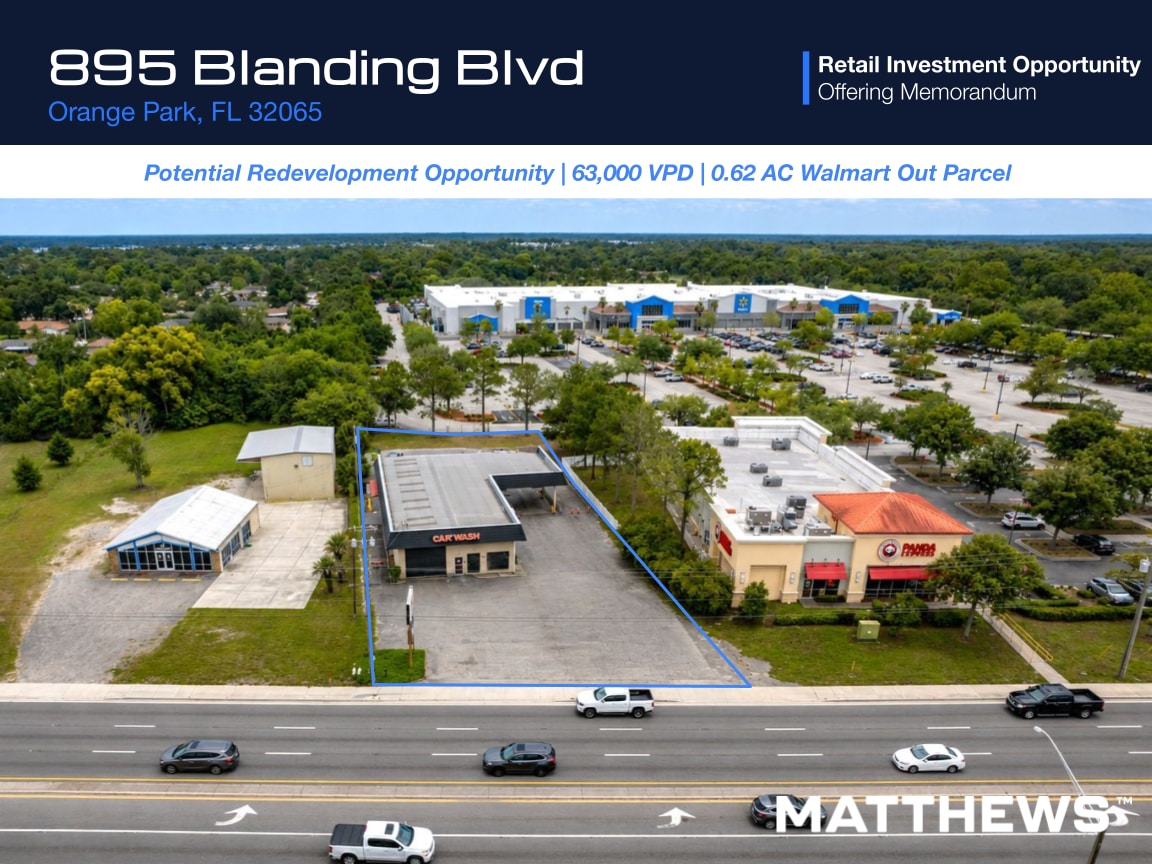 895 Blanding Blvd, Orange Park, FL for sale Building Photo- Image 1 of 5