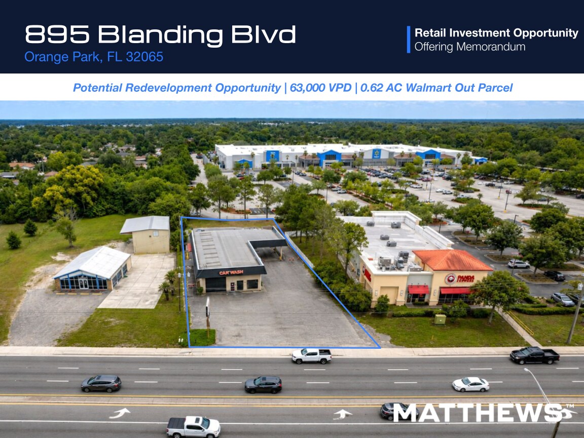 895 Blanding Blvd, Orange Park, FL à vendre Photo du bâtiment- Image 1 de 5