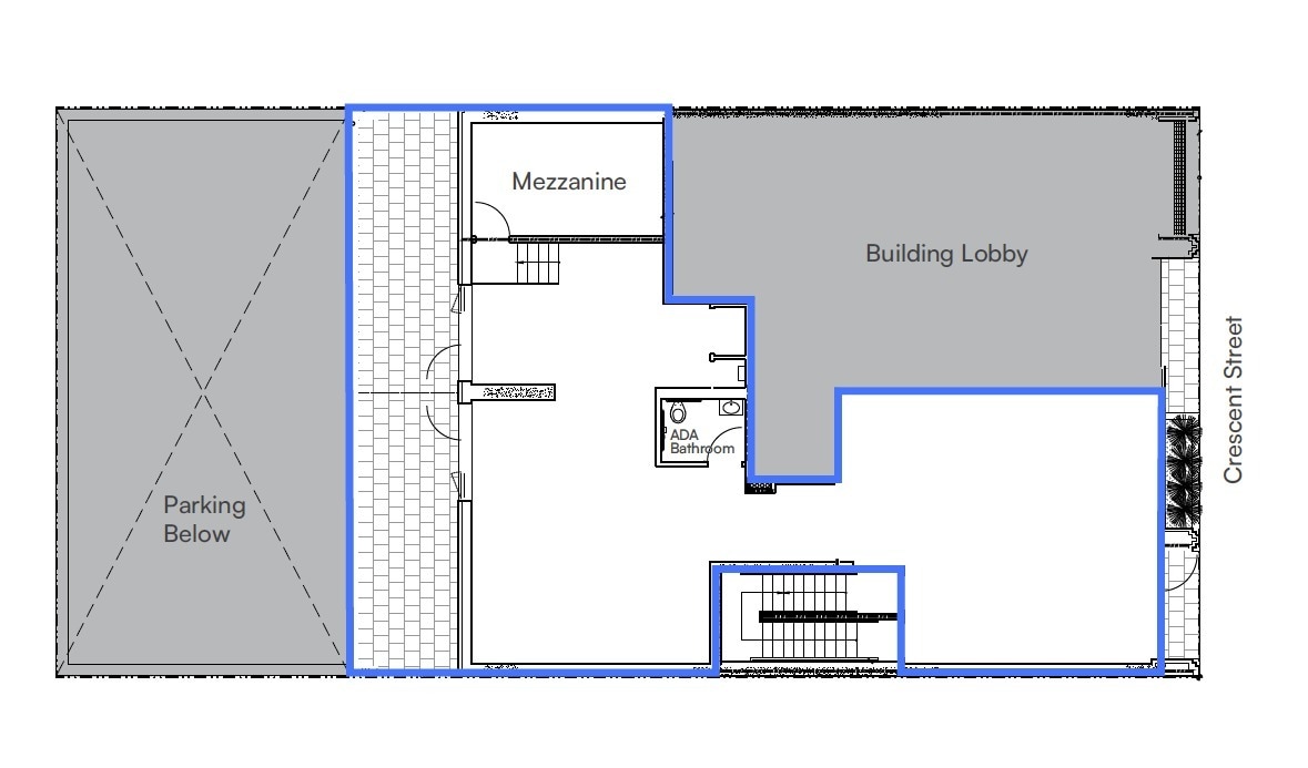 38-16 Crescent St, Long Island City, NY for lease Floor Plan- Image 1 of 4