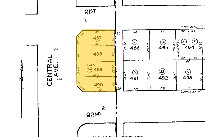 9110 S Central Ave, Los Angeles, CA à vendre - Plan cadastral - Image 2 de 30