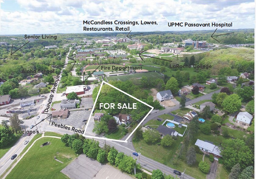 8807 Peebles Rd, Allison Park, PA à vendre - Aérien - Image 1 de 5