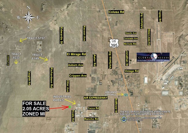 Plus de détails pour Yucca Rd & Otter St, Adelanto, CA - Terrain à vendre