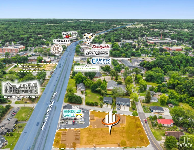 305 N Main St, Simpsonville, SC for lease - Building Photo - Image 2 of 11