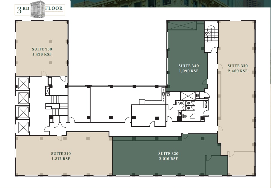 311 S Spring St, Los Angeles, CA for lease Floor Plan- Image 1 of 1