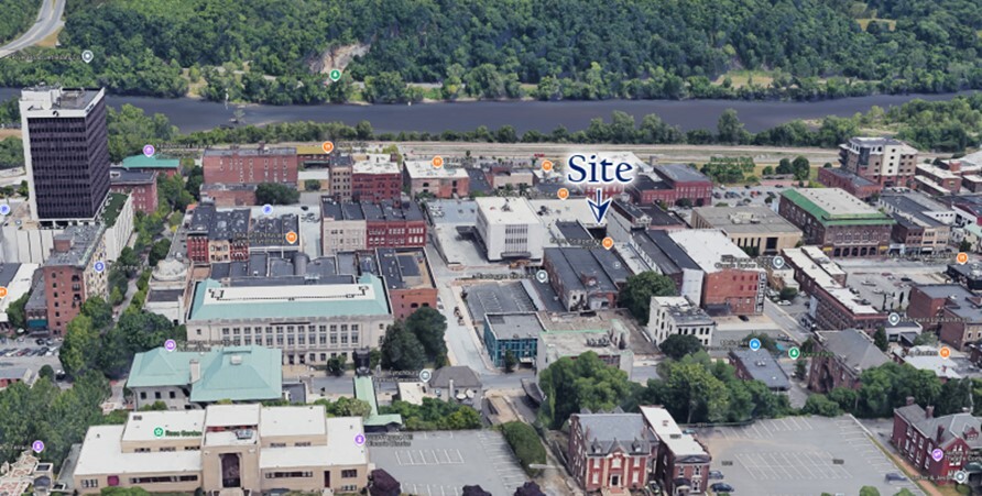 1020 Main St, Lynchburg, VA for sale - Aerial - Image 1 of 1