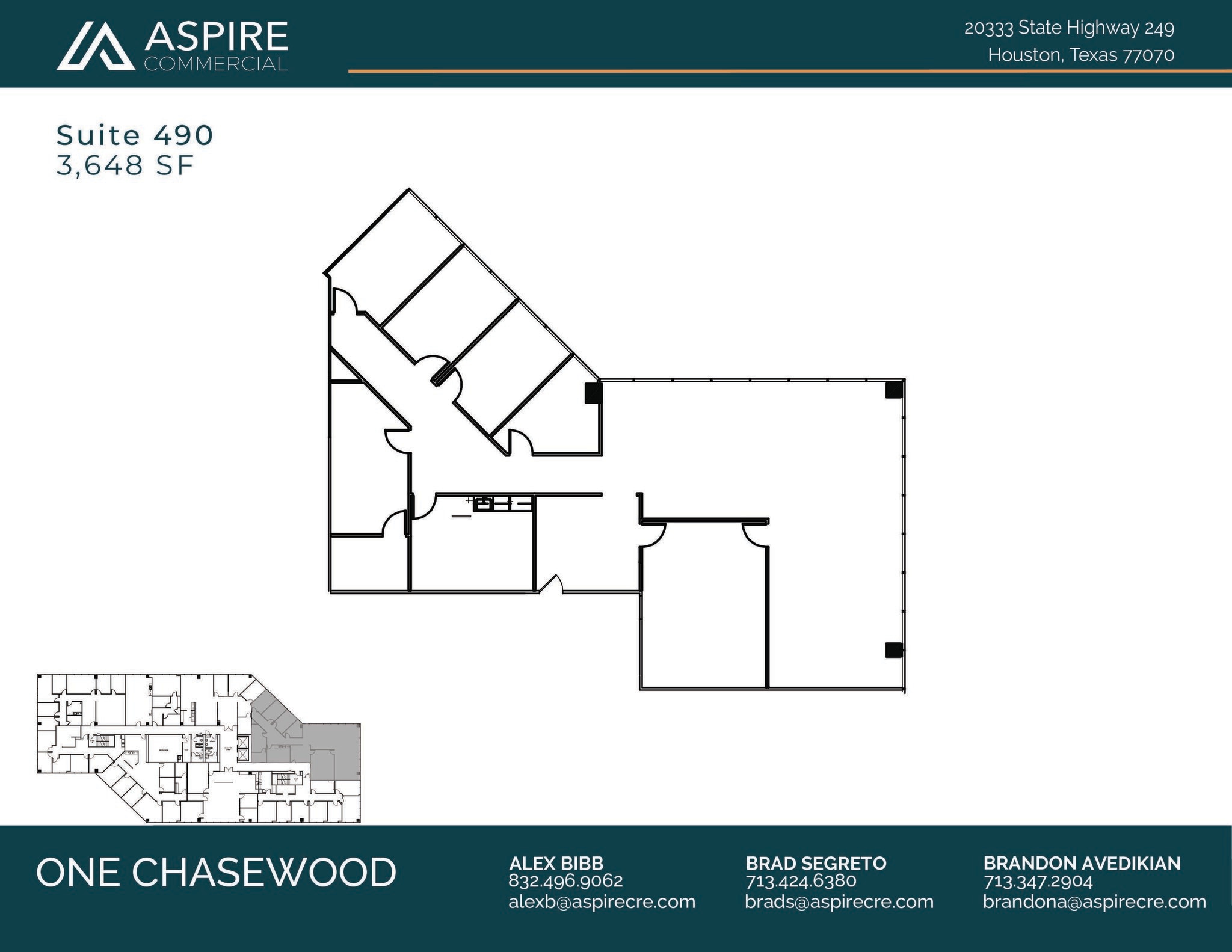20333 State Highway 249, Houston, TX for lease Floor Plan- Image 1 of 1