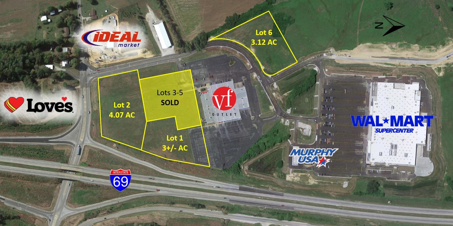 100 Factory Outlet Rd, Hanson, KY for sale Aerial- Image 1 of 1