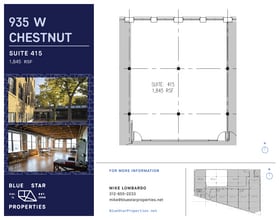 935 W Chestnut St, Chicago, IL for lease Floor Plan- Image 1 of 1