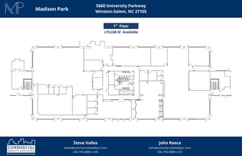 5620 University Pky, Winston-Salem, NC à louer Plan d’étage- Image 1 de 1