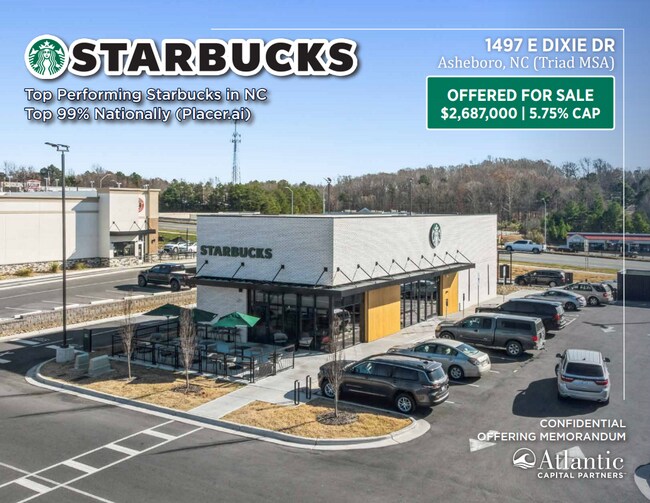 More details for 1497 E Dixie Dr, Asheboro, NC - Retail for Sale