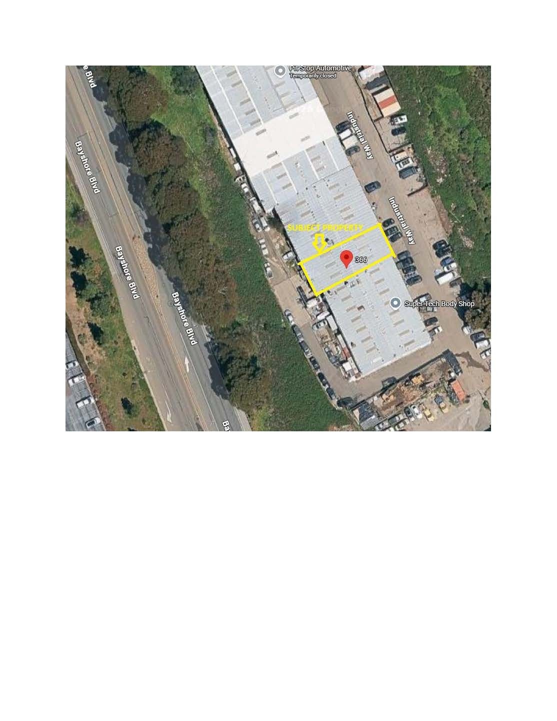 60-130 Industrial Way, Brisbane, CA à louer Aérien- Image 1 de 1