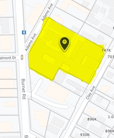 5453 Burnet Rd, Austin, TX à louer - Plan cadastral - Image 2 de 3