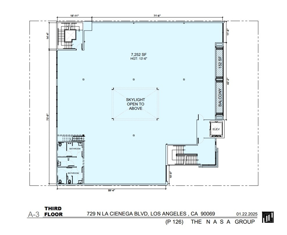 729-731 N La Cienega Blvd, Los Angeles, CA for lease Floor Plan- Image 1 of 1