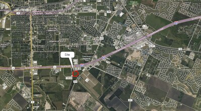 FM 2218 & Reese Rd, Rosenberg, TX - AERIAL map view - Image1