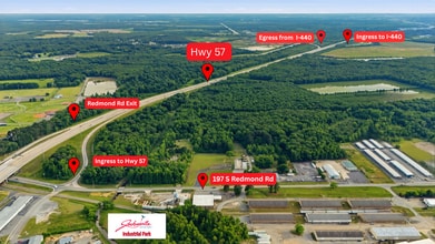 197 S Redmond Rd, Jacksonville, AR - Aerial  map view - Image1