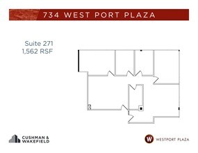 102 Westport Plaza Dr, Saint Louis, MO à louer Plan de site- Image 1 de 1