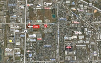 Beltway 8 & Tanner Rd, Houston, TX - Aerial map view