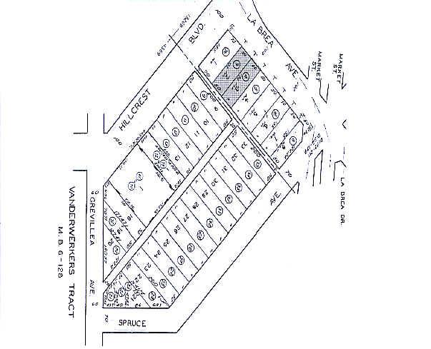 510 S La Brea Ave, Inglewood, CA à louer - Plan cadastral - Image 3 de 3
