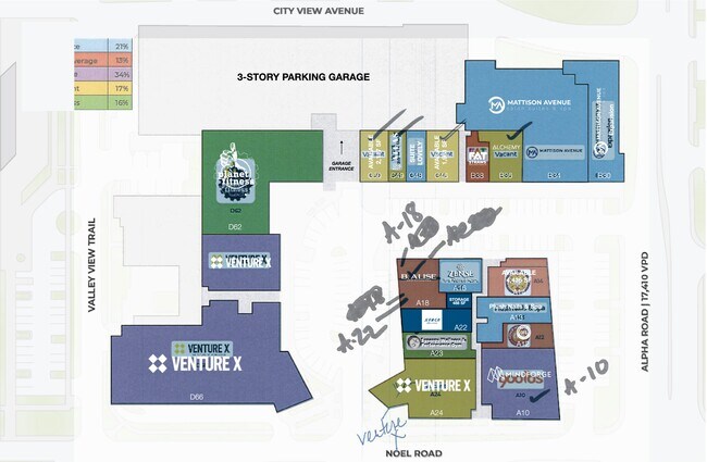 Plus de détails pour 5301 Alpha Rd, Dallas, TX - Commerce de détail à louer